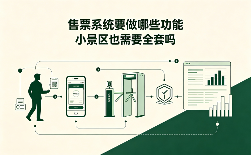 景区售票管理系统需要哪些功能？中小景区也需要全部配置吗