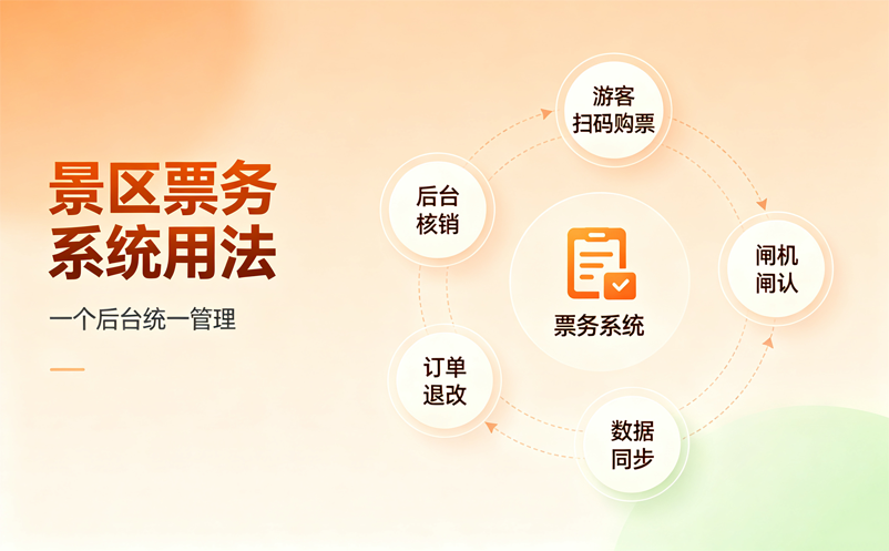 景区票务系统到底应该怎么用?售票、退票、改签如何统一管理 景区票务系统到底应该怎么用?售票、退票、改签如何统一管理
