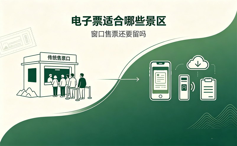 景区电子售票系统适合哪些景区？传统窗口售票还能保留吗