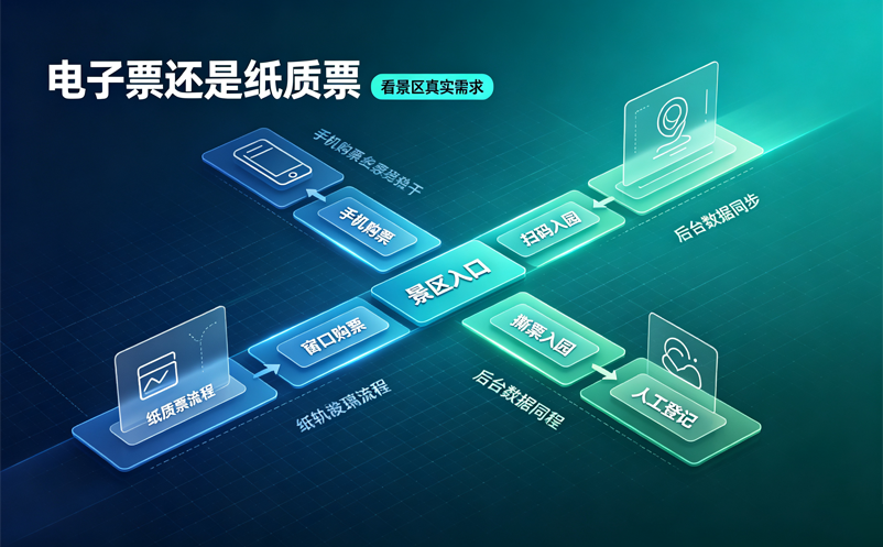 电子票系统和纸质门票哪个好?景区应该根据什么来选择 电子票系统和纸质门票哪个好?景区应该根据什么来选择