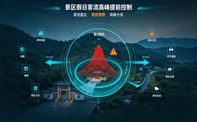 景区分时预约系统怎么管理?节假日客流高峰如何提前控制 景区分时预约系统怎么管理?节假日客流高峰如何提前控制