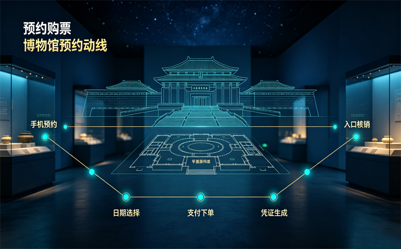 博物馆票务系统怎么实现预约购票? 博物馆票务系统怎么实现预约购票?