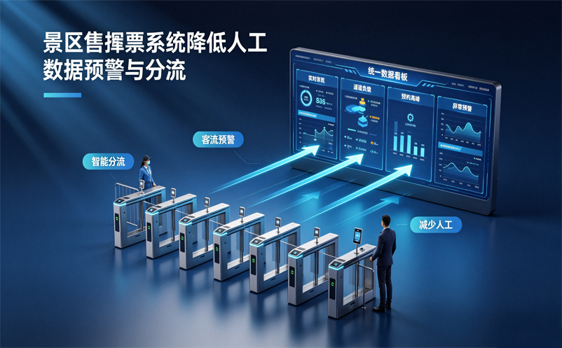 景区售检票系统如何降低人工检票压力? 景区售检票系统如何降低人工检票压力?