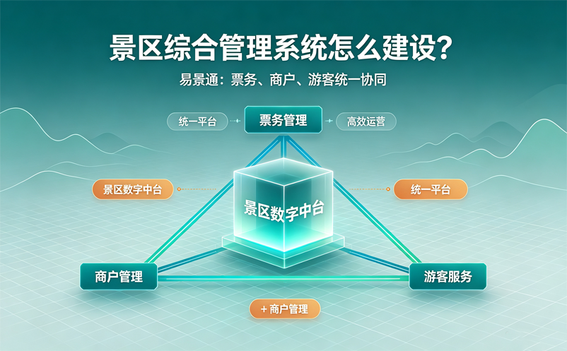 景区综合管理系统怎么建设?票务、商户和游客如何统一 景区综合管理系统怎么建设?票务、商户和游客如何统一