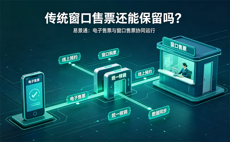 景区电子售票系统适合哪些景区？传统窗口售票还能保留吗