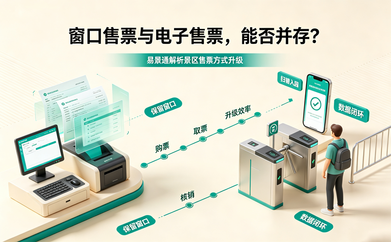 景区电子售票系统适合哪些景区？传统窗口售票还能保留吗