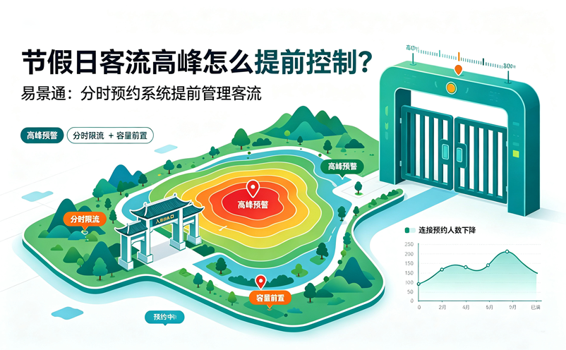 景区分时预约系统怎么管理?节假日客流高峰如何提前控制 景区分时预约系统怎么管理?节假日客流高峰如何提前控制