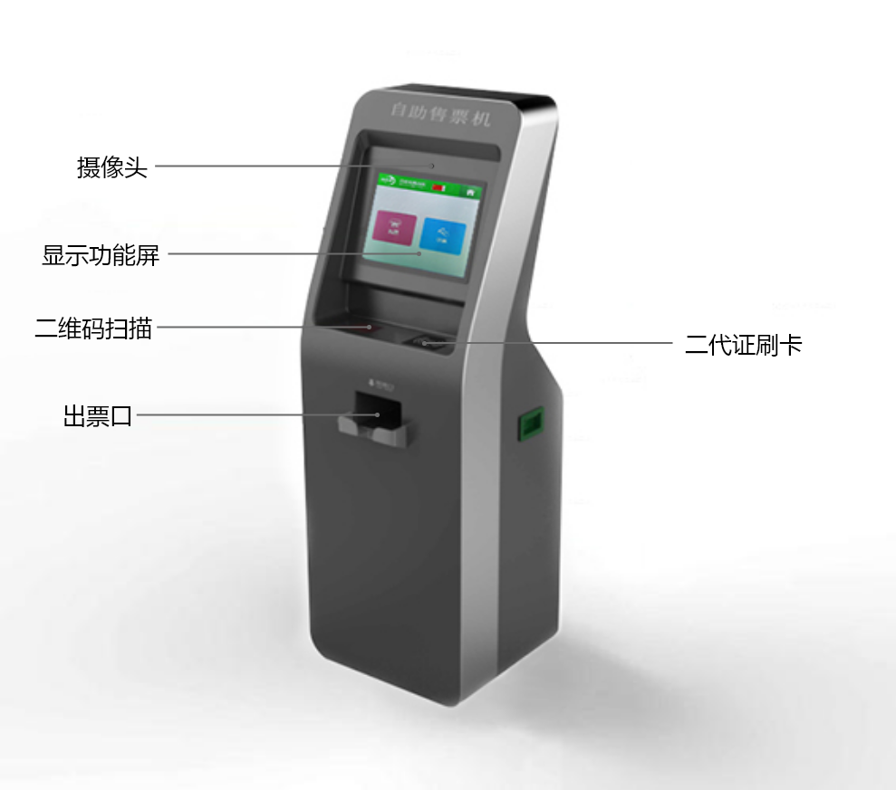 旅游景区自助售取票机