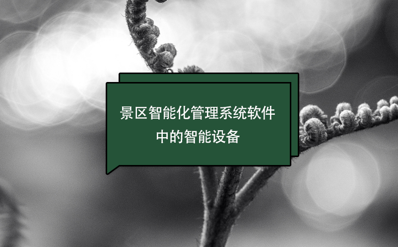 景区票务管理系统软件中应用的设备