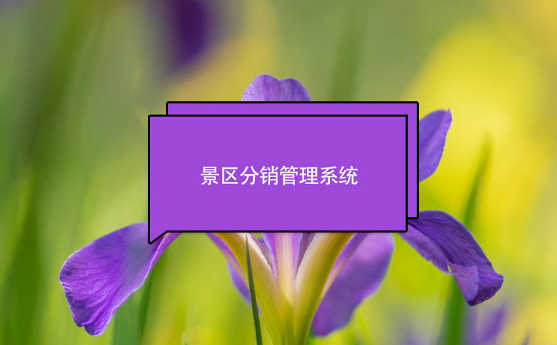 景区分销管理系统