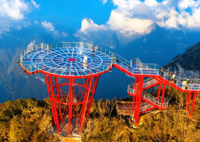 张家界七星山景区票务系统升级,选择易景通!