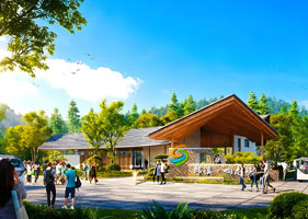 郎溪响龙峡漂流采用易景通智慧票务系统