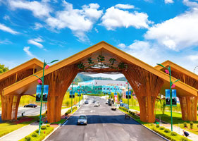 桃花江竹海景区再次进行提质，改善景区售检票流程