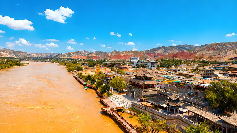 甘肃省兰州市河口古镇应用易景通智慧景区票务系统