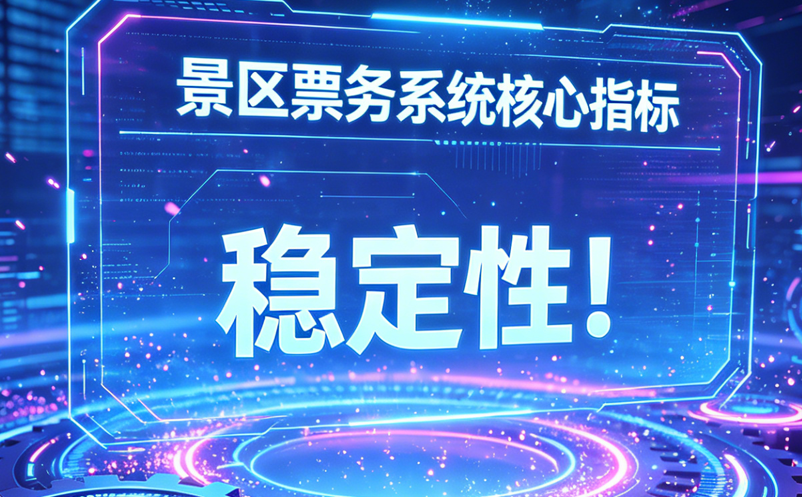 景区票务系统排名第一的核心指标是什么？稳定性！ 