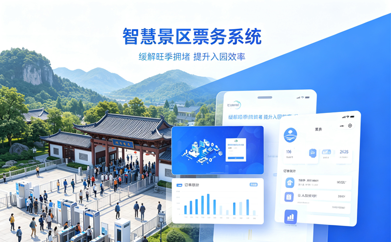 易景通智慧景区票务系统如何解决景区旺季拥堵痛点？ 