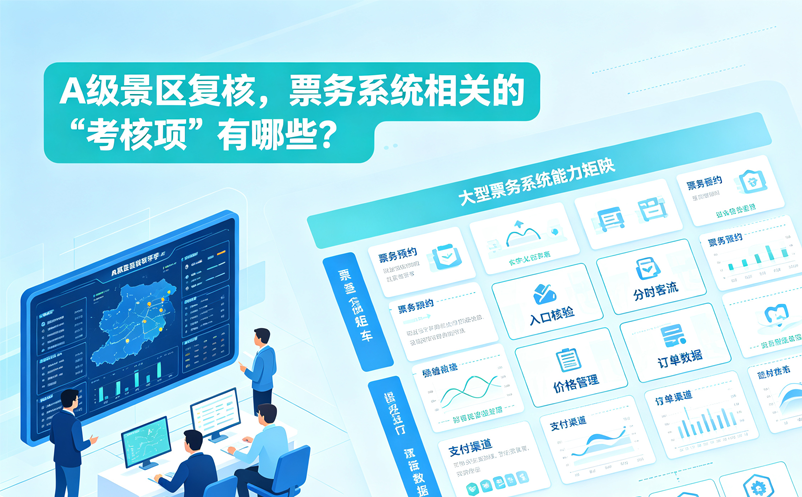 A级景区复核，票务系统相关的“考核项”有哪些？